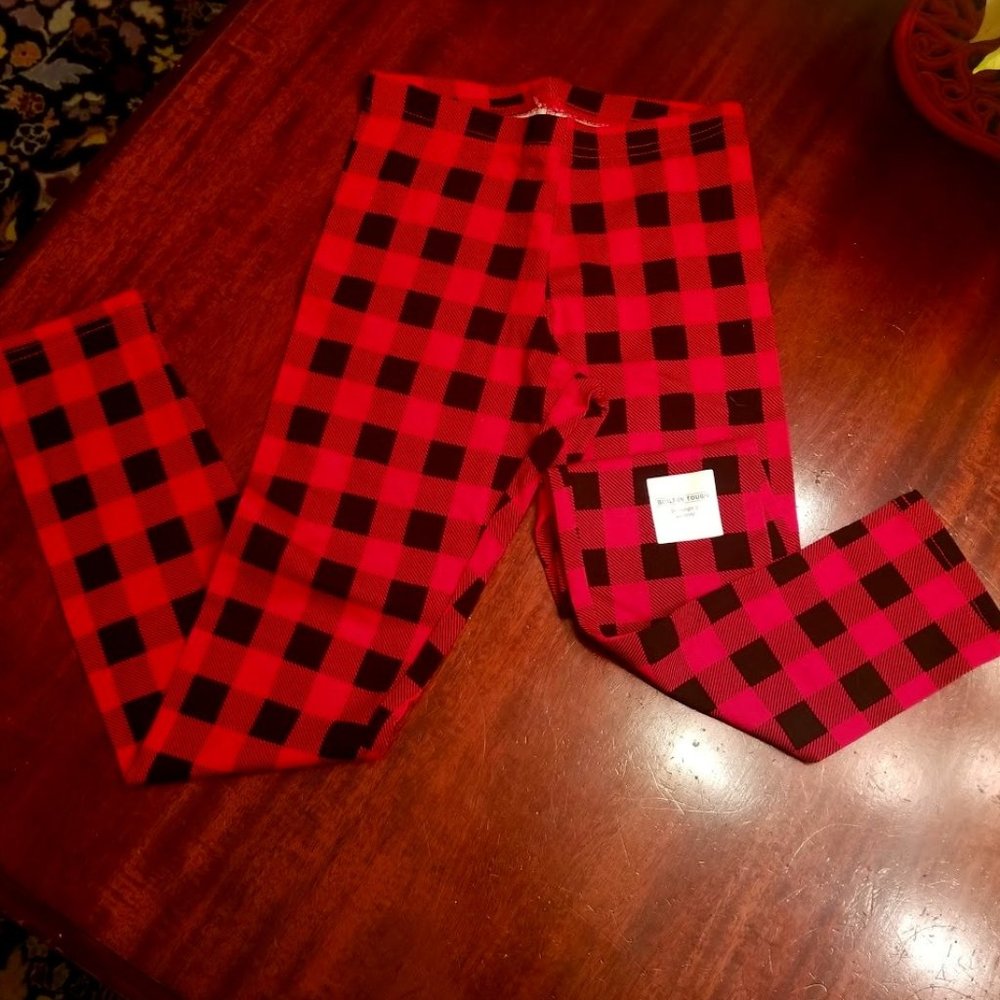 NWT | Old Navy | Leggings | Red and Black | Size: 10-12 Girls